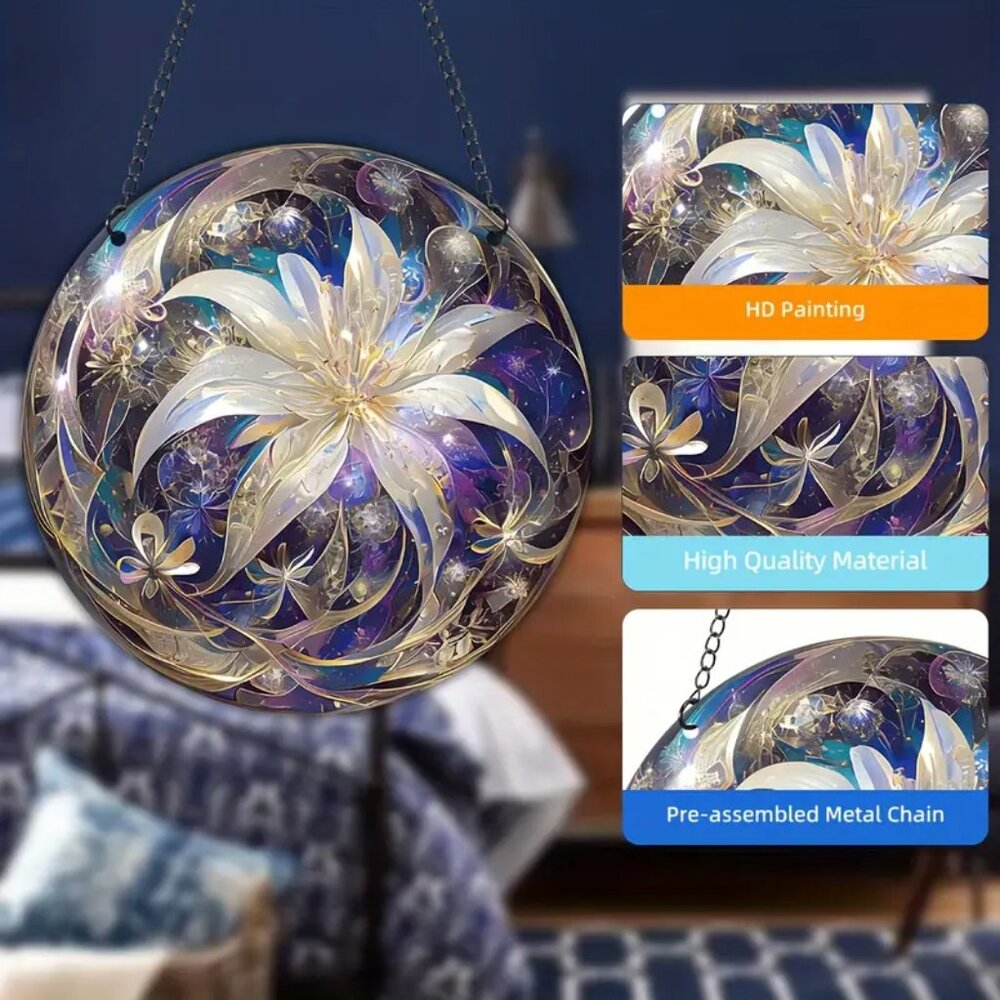 Lily Acrylic Suncatcher - Picture 2 of 4